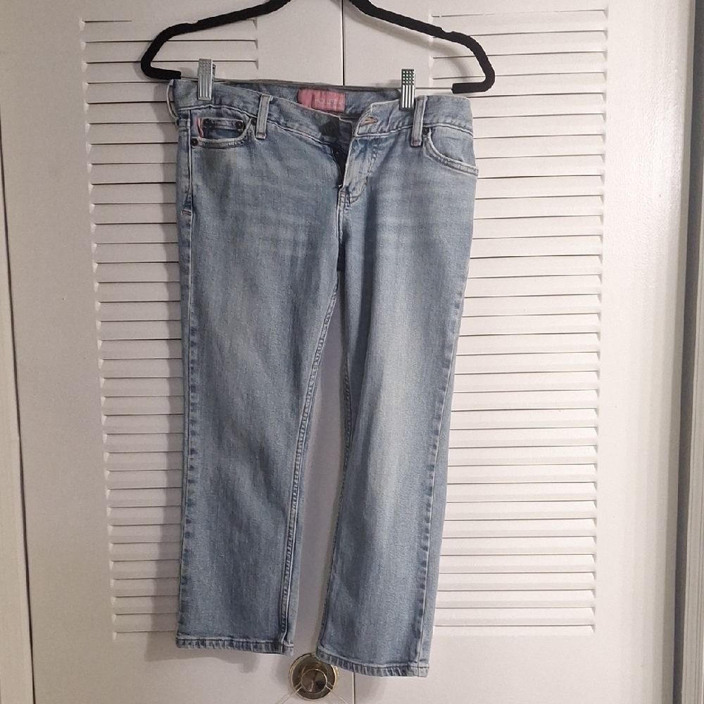 Hollister Vintage Stretch Denim Capris Size 3